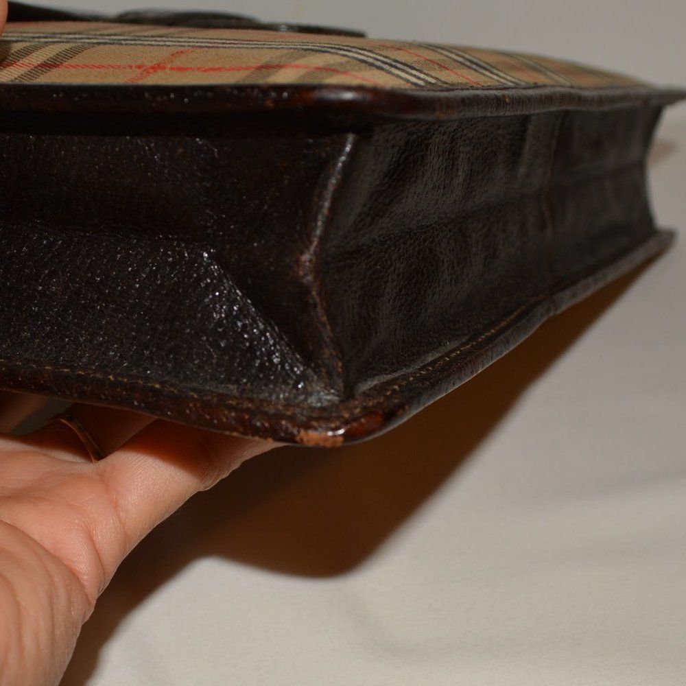 VINTAGE Burberry Nova Check Second bag - Picture 5 of 13